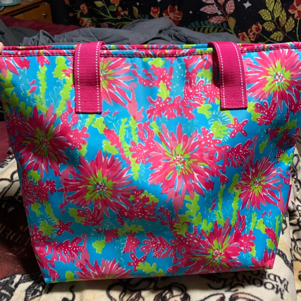 Lilly Pulitzer cooler tote bag